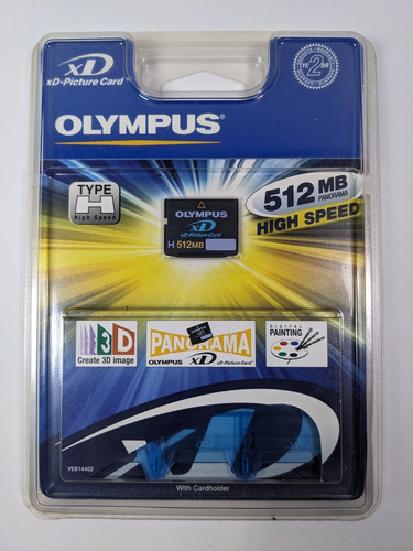 Carte mémoire olympus - mémoire, xd