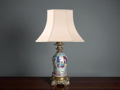 Chine important pied lampe - important, de