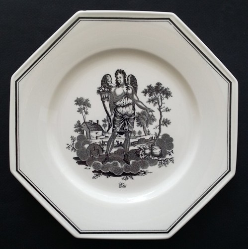 Superbe assiette porcelaine - superbe,