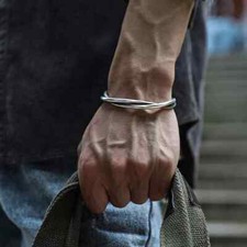 Silver Twisted Cuff Bracelets 925 Silver Adjustable Mens Bangle All Size Bangle