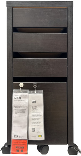 New ikea micke - new, black-brown
