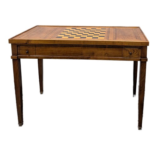 Table jeux bois - table,