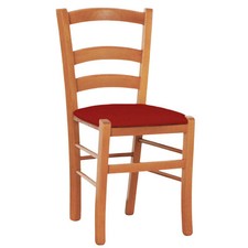 Chaise En Bois Venise Cerise