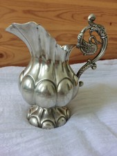 STUNNING SOLID SILVER POINCON MILK JUG?????