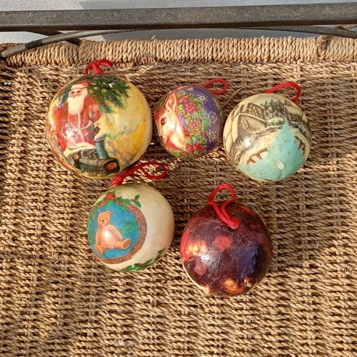 Lot boules de - de, noël