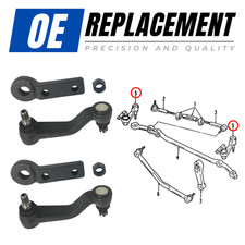 2X GUIDON DE BRAQUAGE POUR GMC