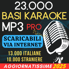 23000 MP3 BASES WITH TEXT for PROFESSIONAL KARAOKE UPDATED TO THE LAST 2025