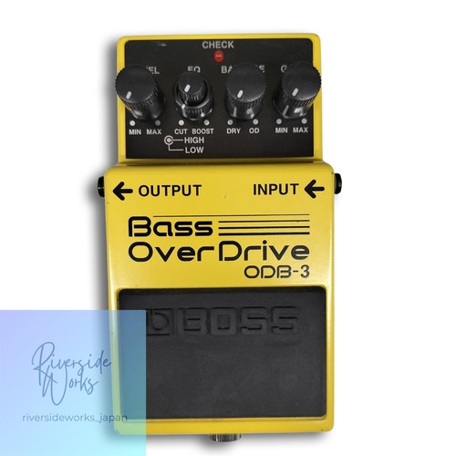 Pédale effets boss - d'effets, odb-3