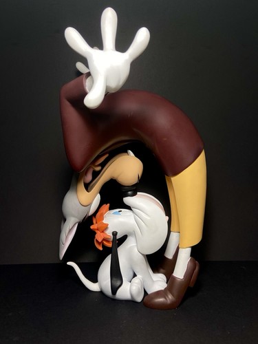 Figurine loup droopy - loup, tex
