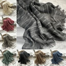Écharpe Unisexe À Rayures