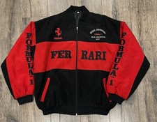 Vintage 2001 Ferrari FI Racing Michael Schuhmacher World Championship XL Jacket