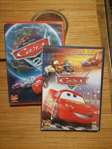Dvd cars disney - 1, 2