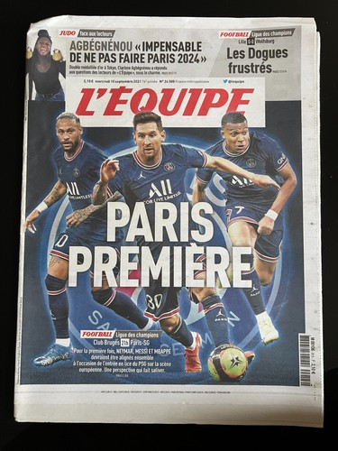 Equipe journal 09 2021 - journal, 15/09/2021