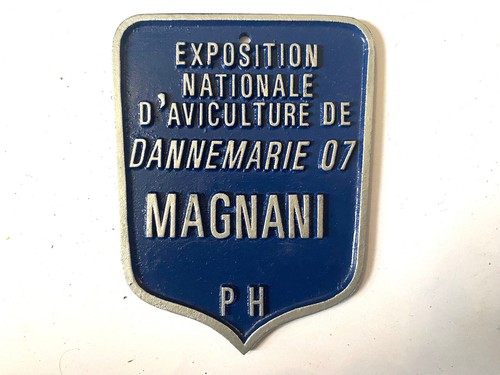 Aluminium plate concours - aluminium,