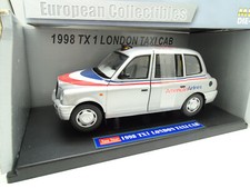 Sun Star 1/18 - Austin TX1 London Cab Taxi American Airlines 1998