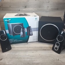 Tested Logitech Z523 Speaker System with Subwoofer - Black Used Good Condition