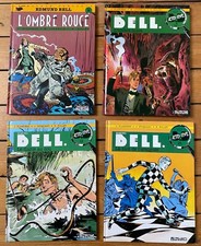 4 BD Edmund Bell ombre rouge noire diable araigné Le Masque Bdetectives policier