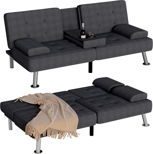 Modern futon sofa - sofa, bed