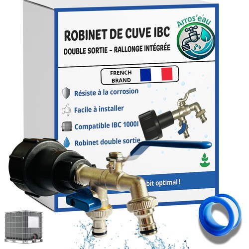 Robinet cuve 1000l - robinet, s60x6