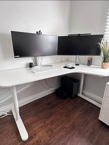 Ikea bekant corner desk