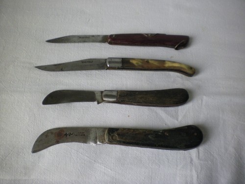 Couteaux poche anciens - couteaux,