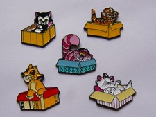 5 pin's PERSONNAGE DISNEY LES CHATS CHEZ DISNEY NEUF