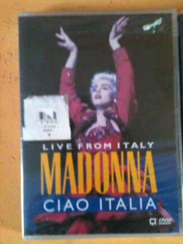 Dvd madonna live from - madonna, italy