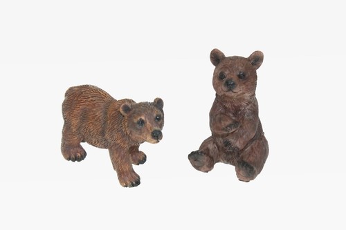 Poly ours brun 2fois - ours, l