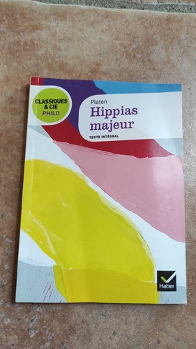 Hippias majeur platon - platon,