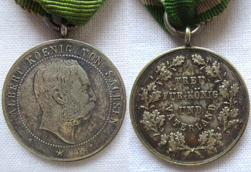 Medal faithful for king - faithful, and