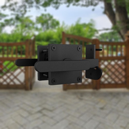 Loquet portail double face - loquet,