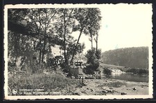 Old postcard Herbeumont-s-Semois, Le Moulin Willaimes sur al Semois 1951 