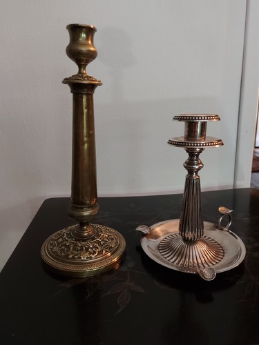 Bougeoirs napoléon xix - bougeoirs, xix°