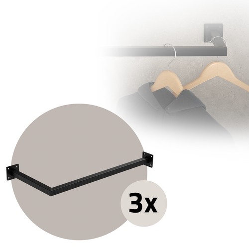 Tringle vêtement - 3x, á