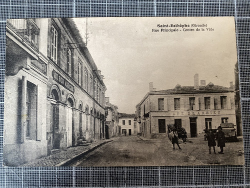 Cpa saint estèphe rue - cpa, estèphe-rue