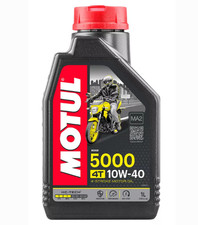 Motul 5000 10W40 4T Semi Synthetic 1 Litre Motorcycle & Scooter Oil