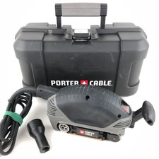 Porter Cable 371K, 2-1/2" x 14" Compact Corded Belt Sander with Case Works Great
