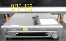SONY WV-H5 Hi8 8mm VHS VCR W Video Deck Player Perfect operation Used Excellent+