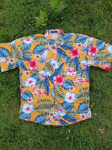 Chemise hawaïenne flamants - chemise,