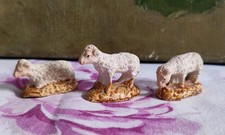 3 ANCIENS MINI MOUTONS SANTONS
