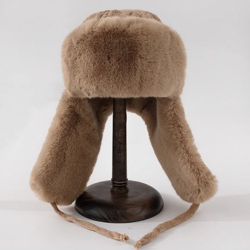 Bonnet trappeur laine - en,