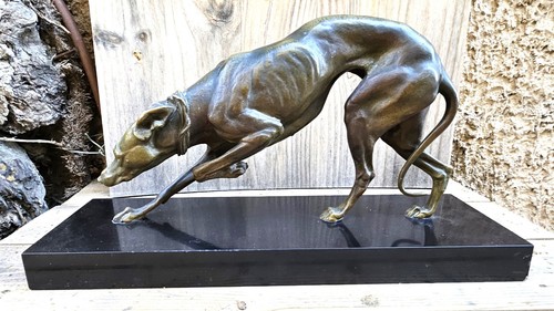 Scupture artdeco levrier - artdeco, "