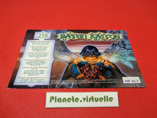Carte card club vip nintendo - card,