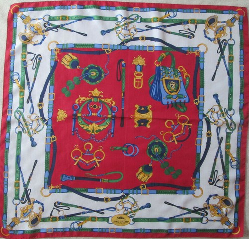 Foulard longchamp soie - -foulard, tbeg