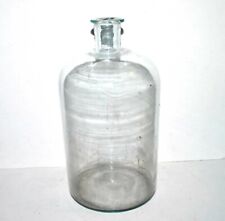 Blue Blown Blown Glass Apothecary Candy Bottle - 28cm Pharmacy Bottle