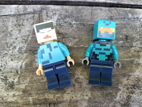 Lego minecraft figurines - lego,