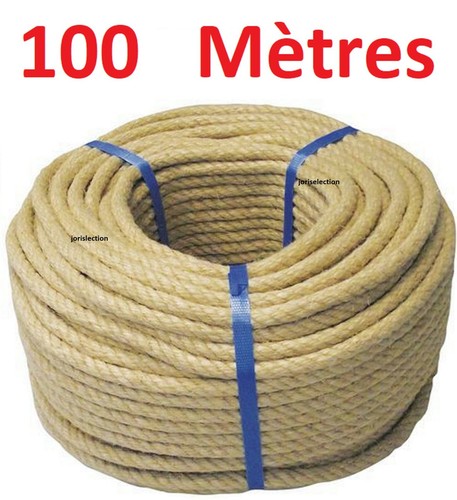100 mètres corde jute - mètres, en