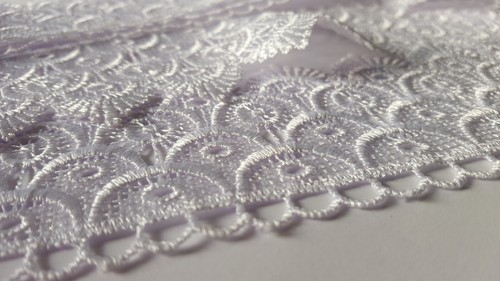 Bordure dentelle guipure - en,