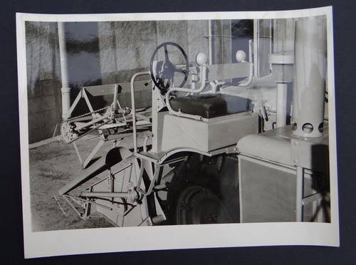 Vintage photo braud combine - vintage,