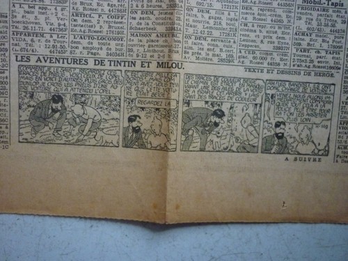 Tintin journal soir - le,